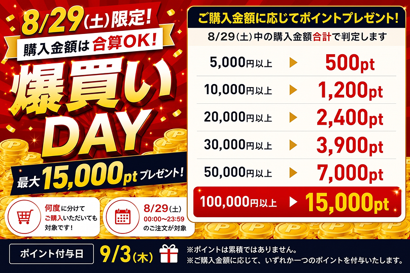 8/29����!!����15,000pts�Ը������㤤DAY!!1